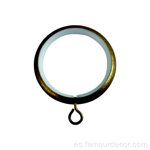 Metal Hanging Clip Cortina de ducha Anillo de gancho